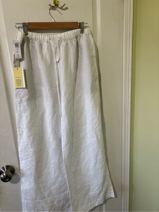 Wilfred Pants - Wilfred Lodge White Linen Pants